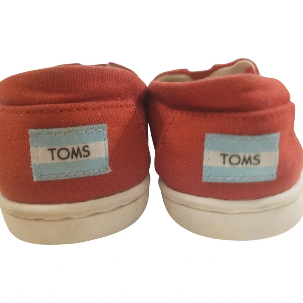 Toddler  Girls/boysbClassic‎ Canvas Slip On Shoes Red